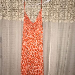 Michael Kors strapless maxi dress